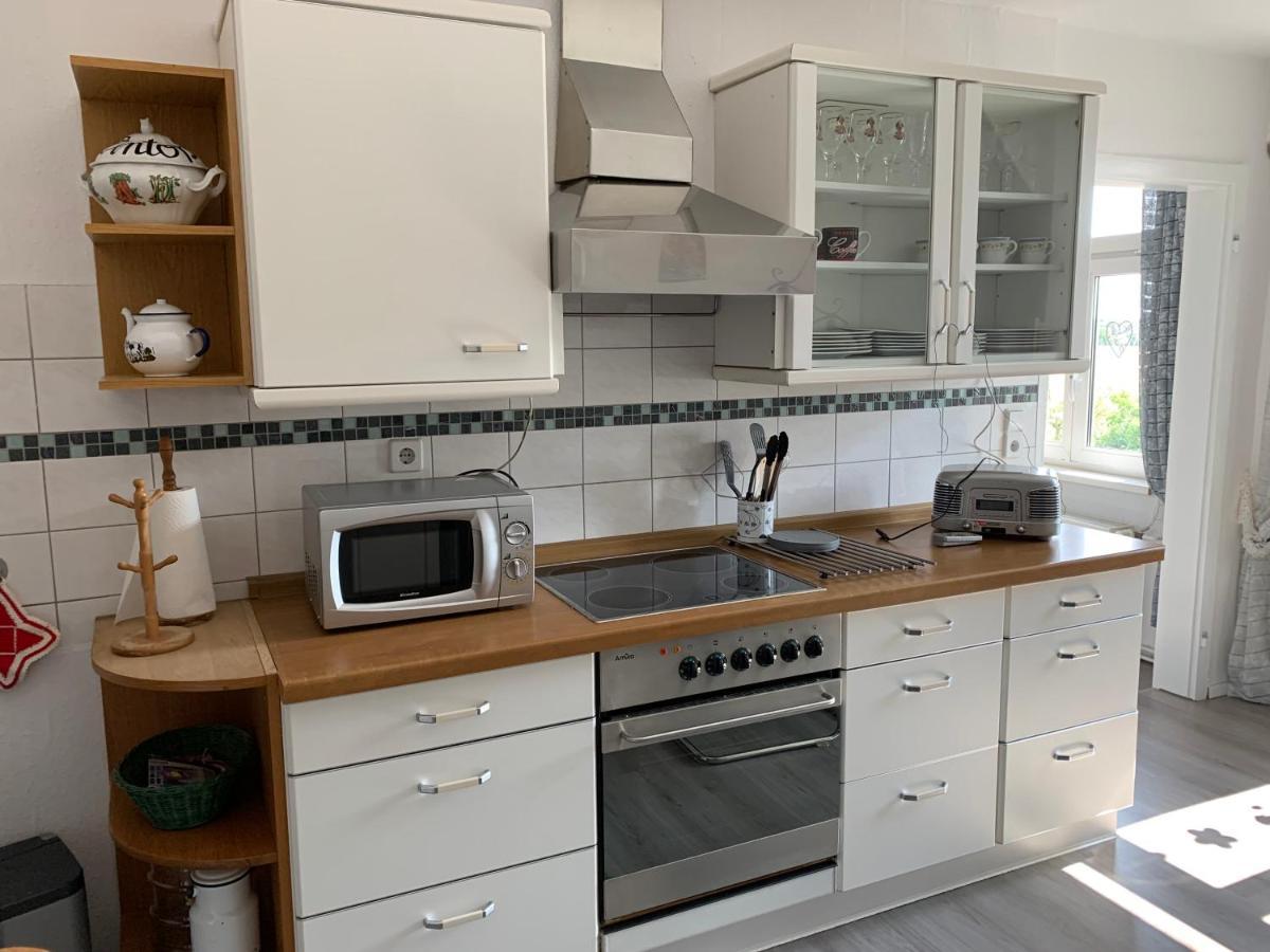 Vierseitenhof Hasenfelde - Ferienwohnung Feldblick Steinhofel Exterior foto
